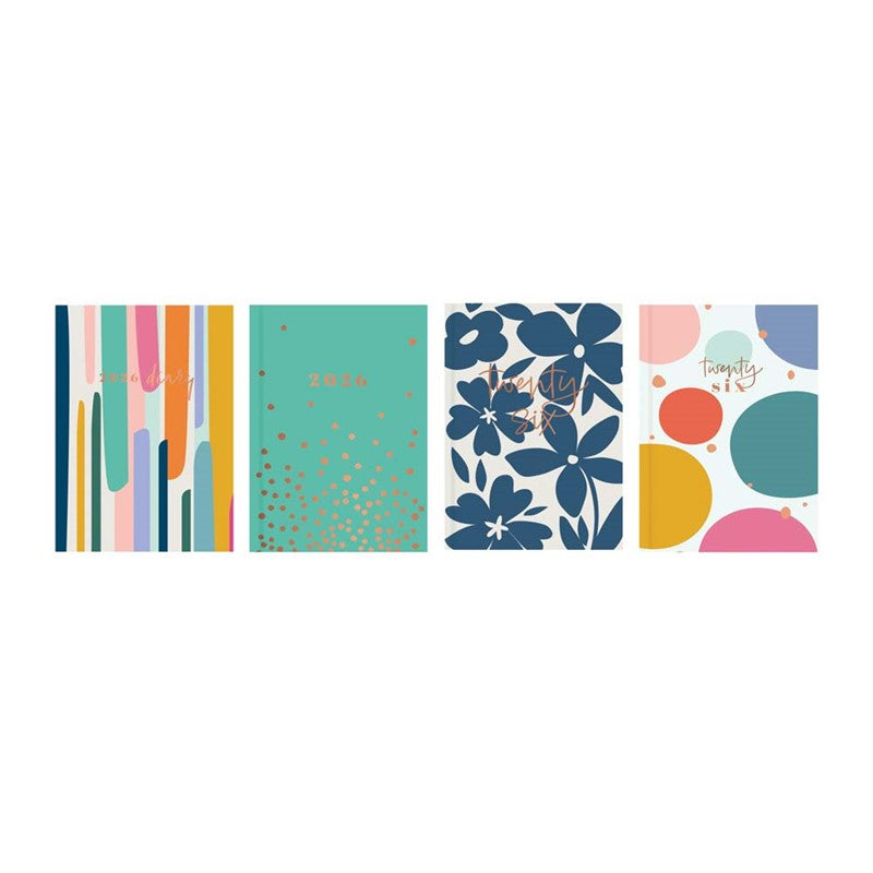 WTV Pocket Diary Assorted Contemporary