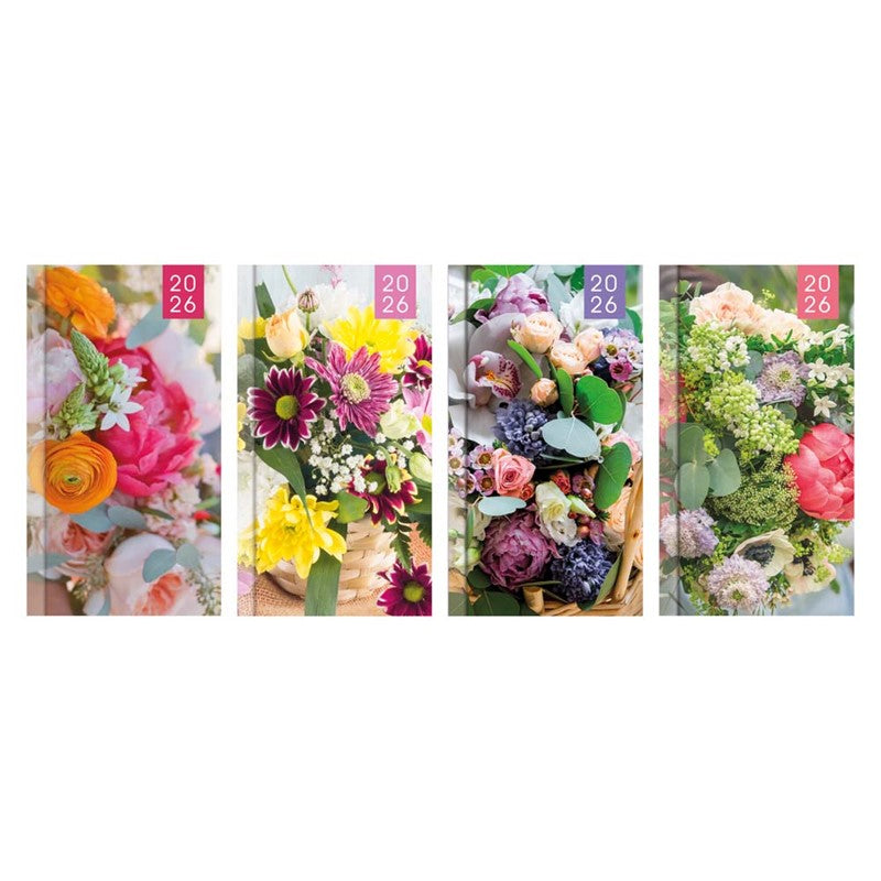 WTV Slim Diary Photo Floral