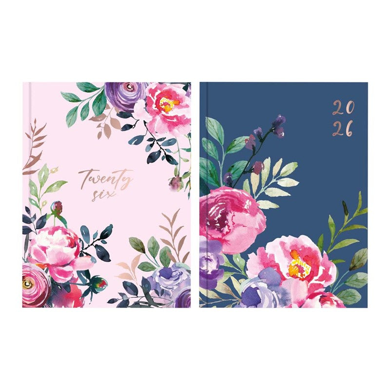 A5 WTV Diary Vintage Floral