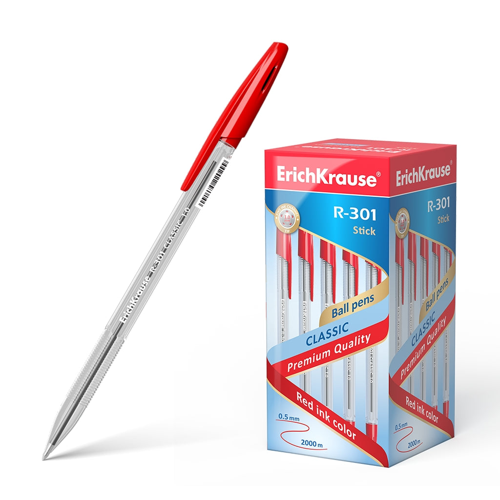 50 Red Erichkrause Pens