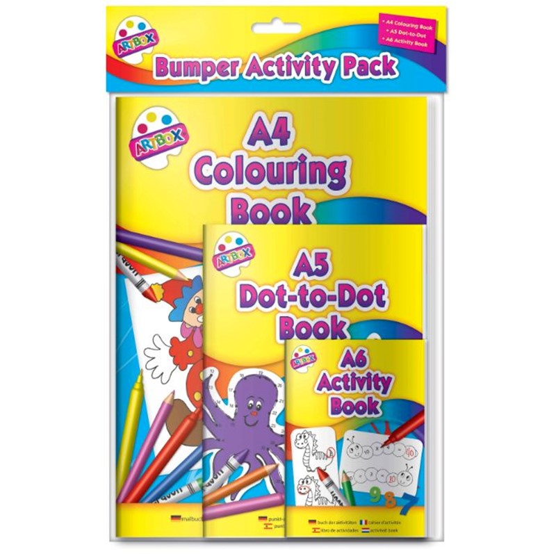 Multi Activity Pack Set, 3 books