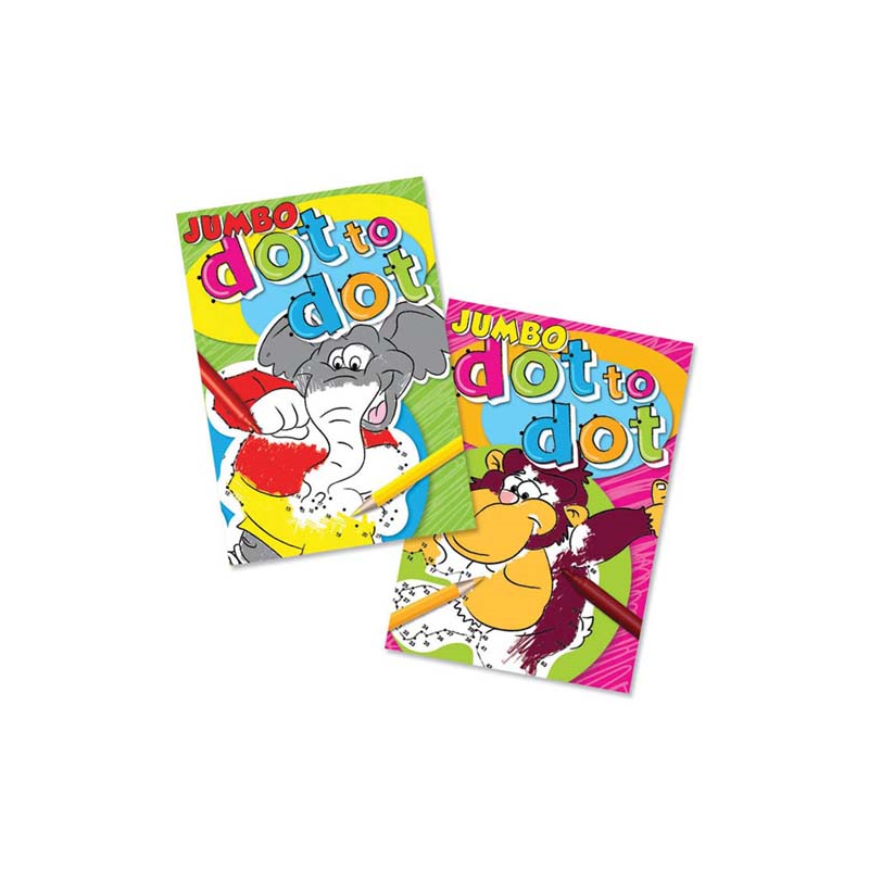 Super Jumbo Dot To Dot Book