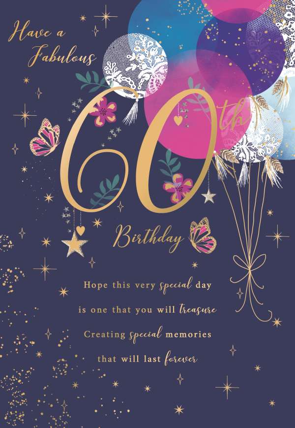 Age 60 Birthday