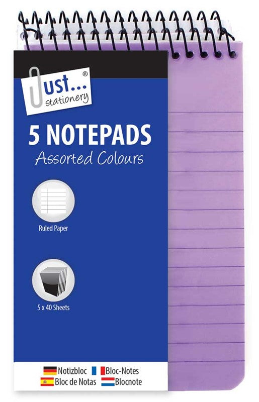 5 Neon Note Pads