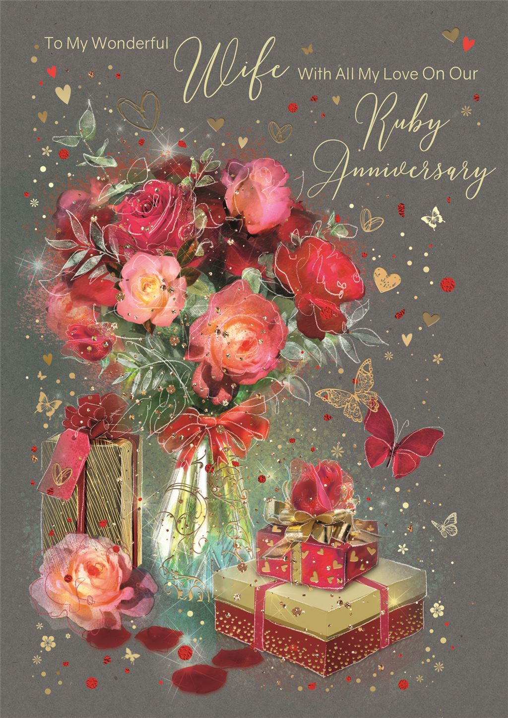 Wife Ruby Anniversary