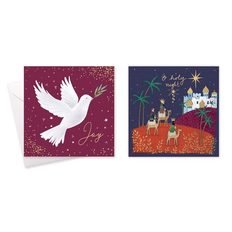 10 Square Cards - Religious