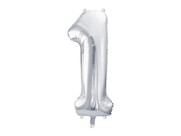 "1" Silver Helium Bużżieqa