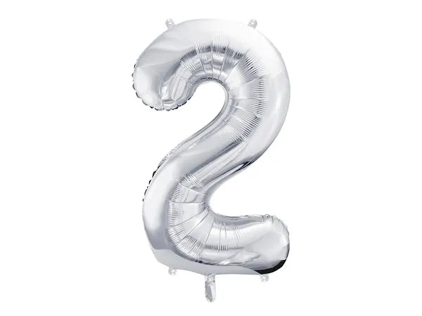"2" Silver Helium Bużżieqa