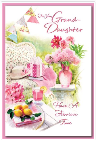 Granddaughter Birthday