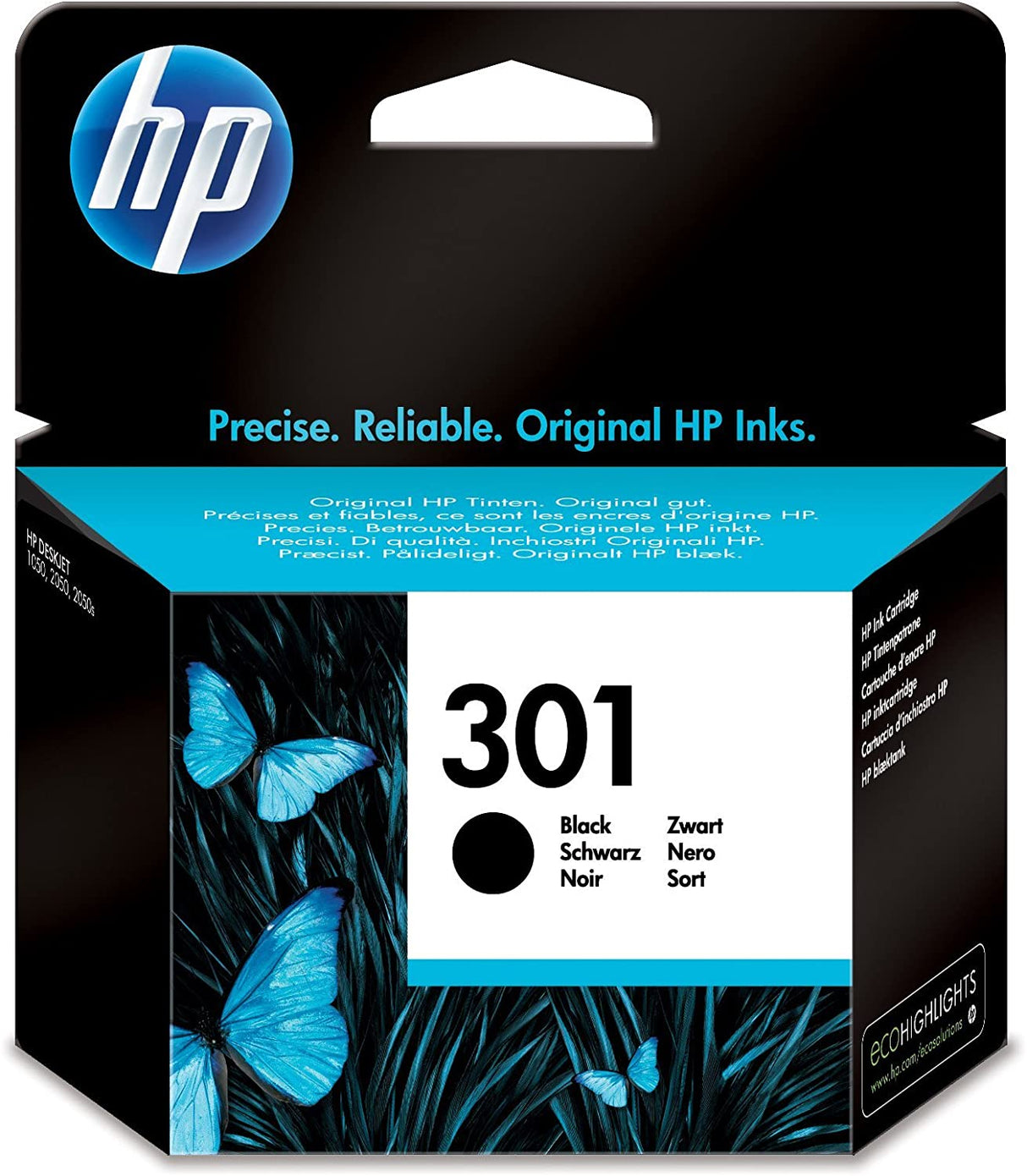 HP 301 Black Original Ink Cartridge