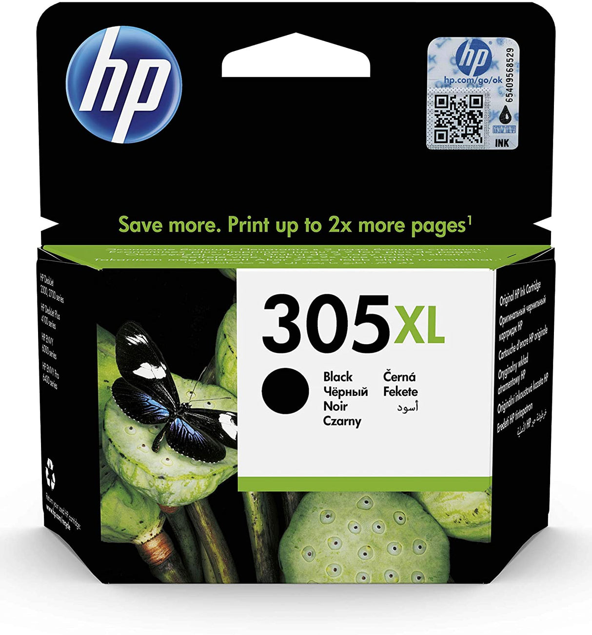 HP 305 XL Black Original Ink Cartridge