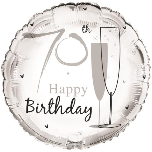 Age 70 Helium Balloons