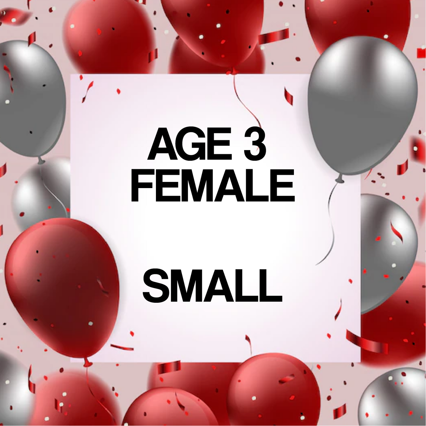 Age 3 Female