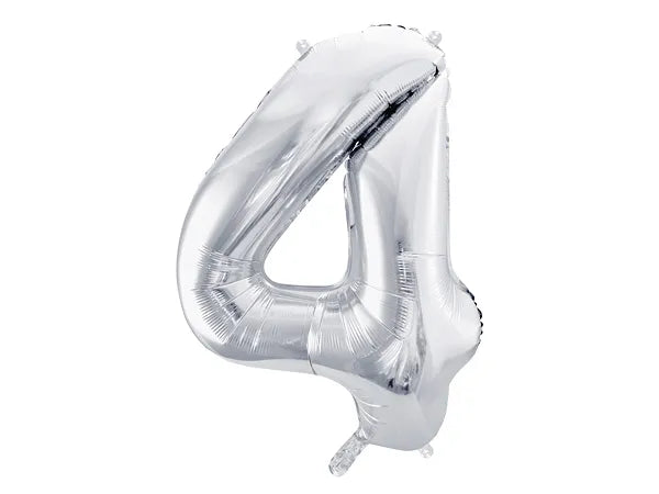 "4" Silver Helium Bużżieqa