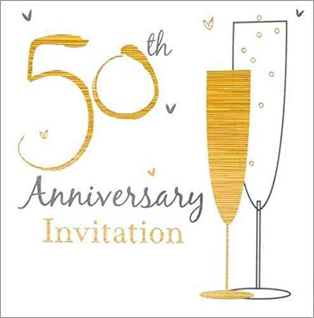 50th Anniversary Invitation