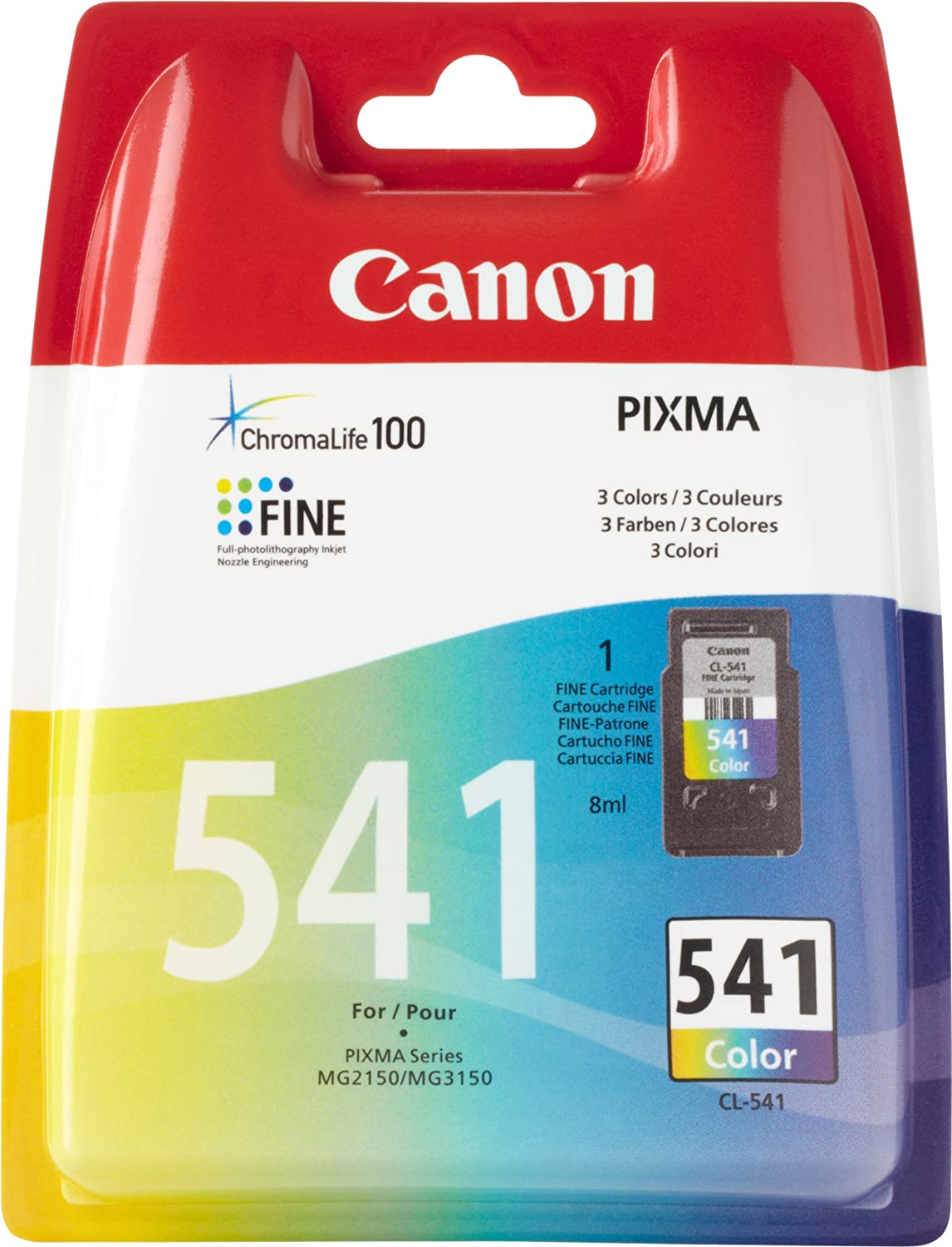 Canon 541 Tri-Colour Original Ink Cartridge