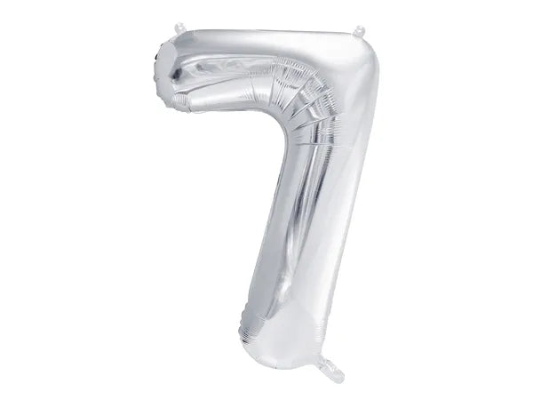 "7" Silver Helium Bużżieqa
