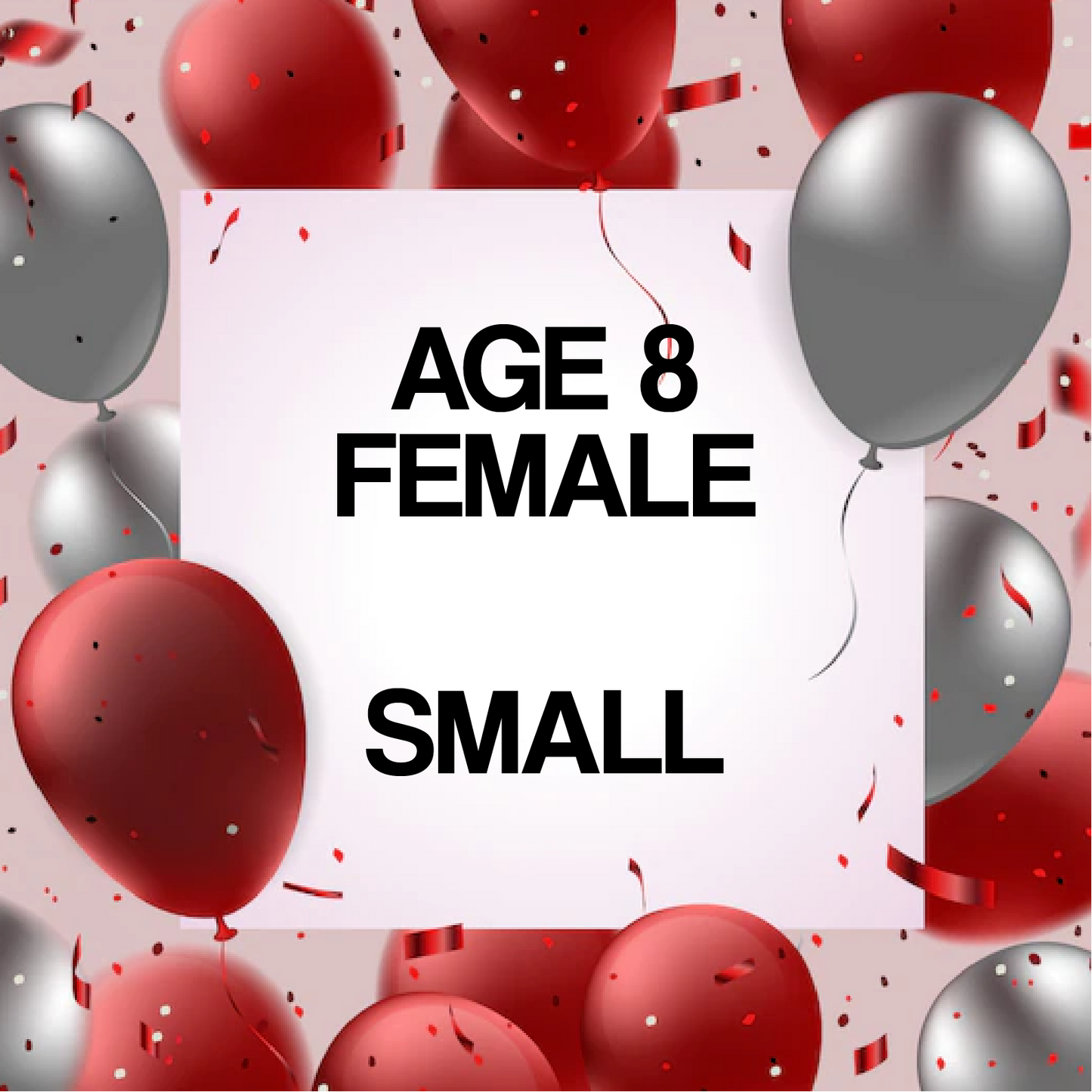 Age 8 Female