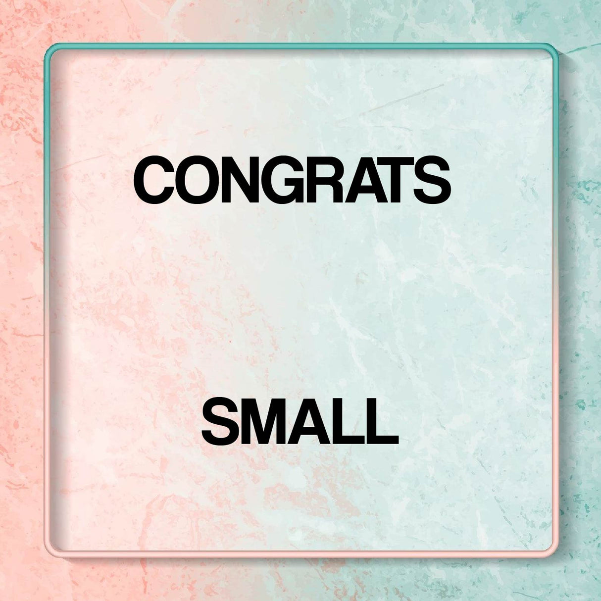 Congratulations