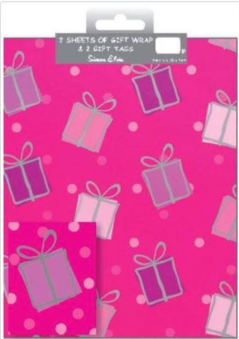 Pack Wrap: 2 Sheets and 2 Tags