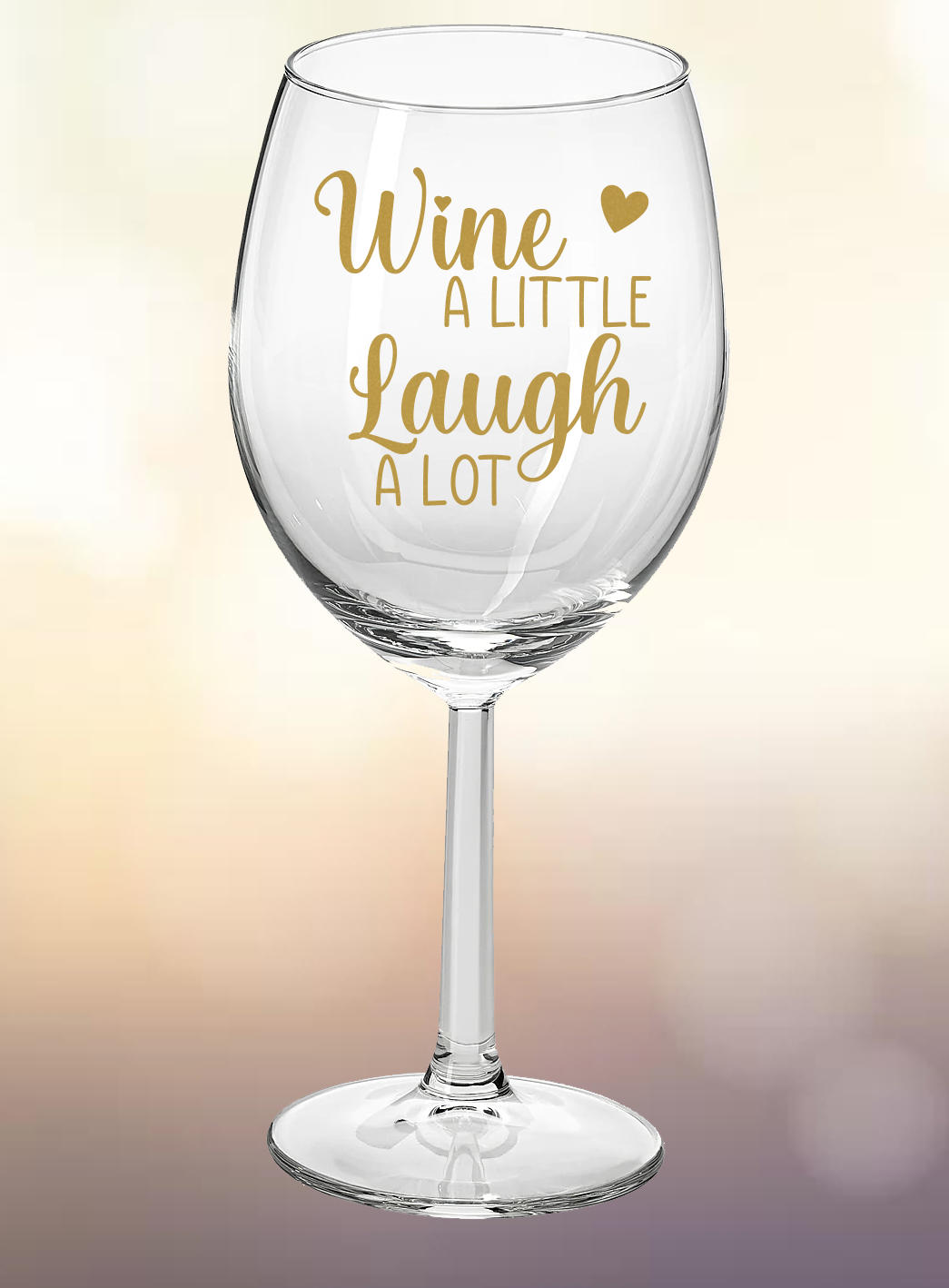 Wine Glass: Wine A Little