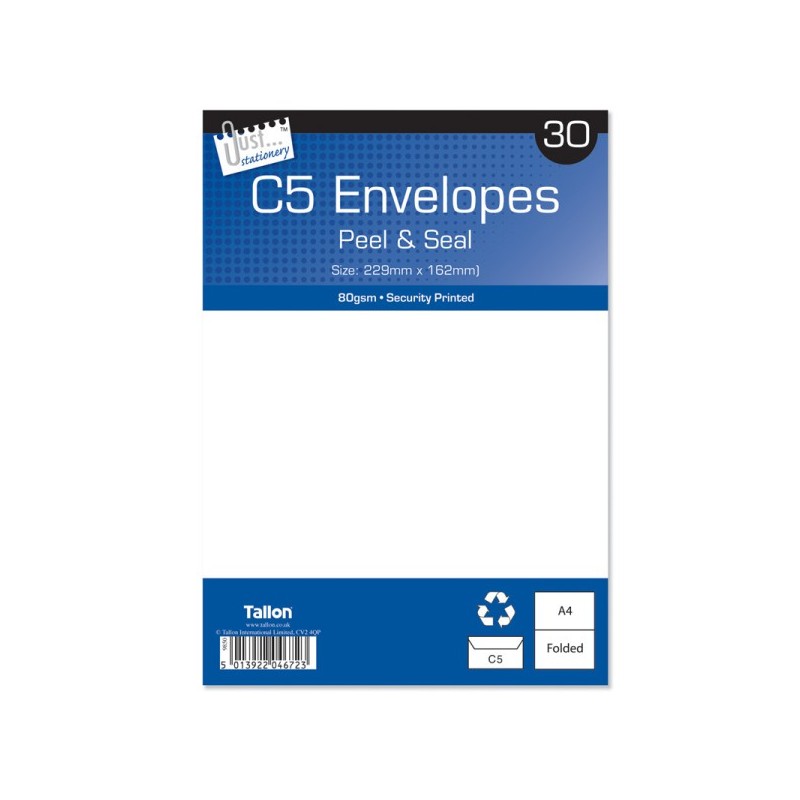 C5 White Envelopes