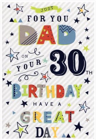 Dad Age 30