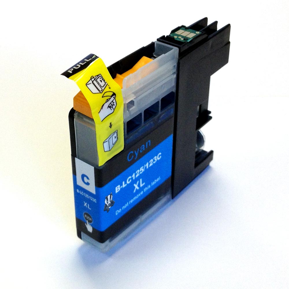 Brother LC123 XL Cyan Ink Cartridge