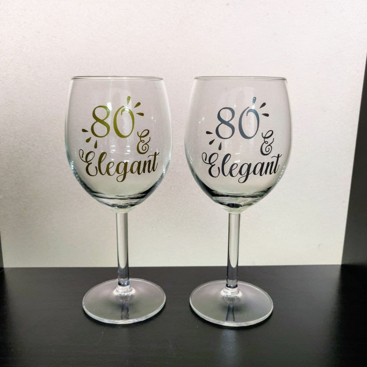 Ħġieġ tal-inbid: 80 & Eleganti