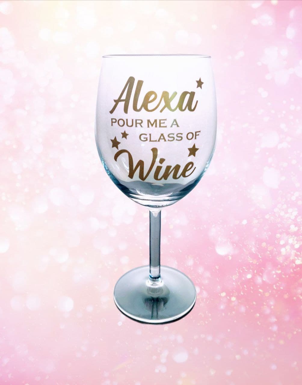 Wine Glass: Alexa Pour Wine
