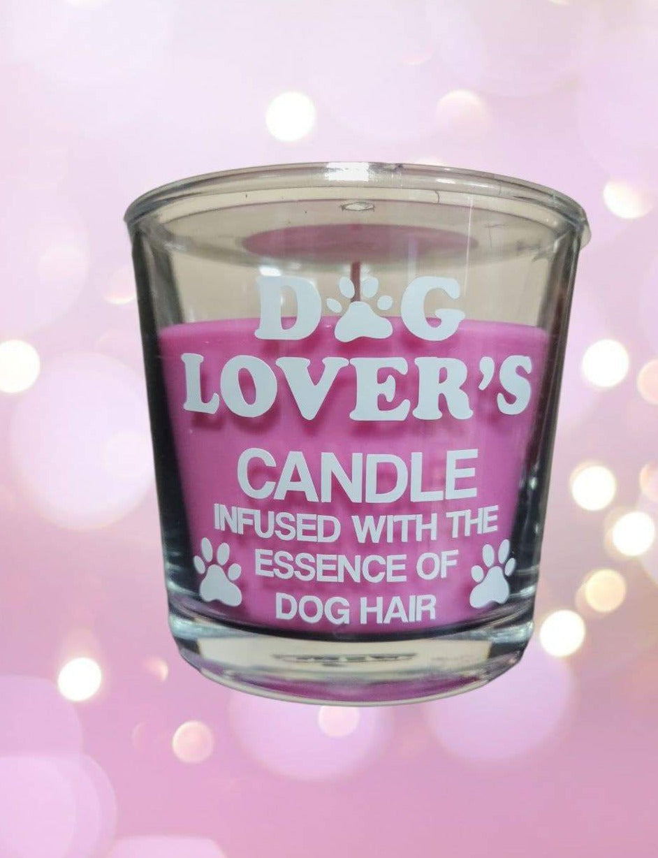 Large Candle: Dog Lover's Candle