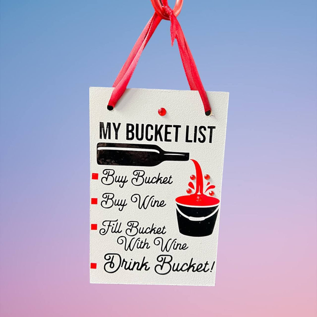 Red Wine Bucket List