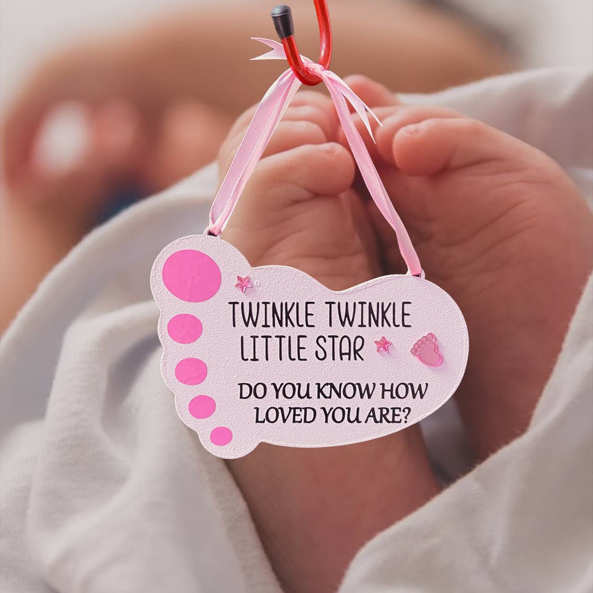 Foot: Pink - Twinkle Twinkle