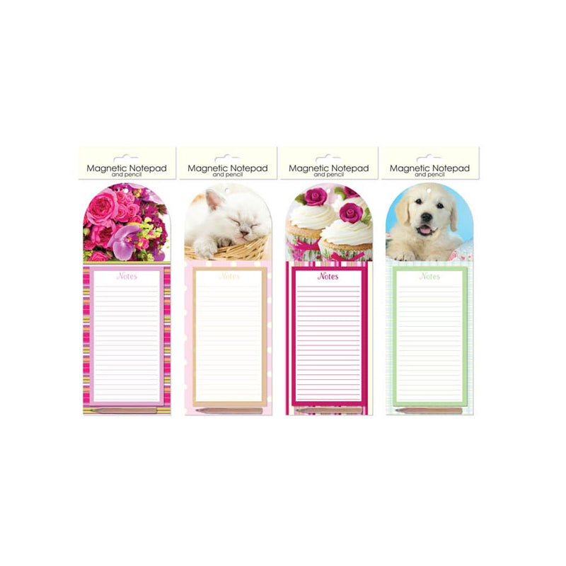 Magnetic Notepad & Pencil