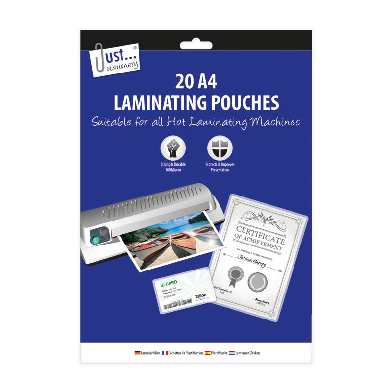 20 A4 Laminating Pouches
