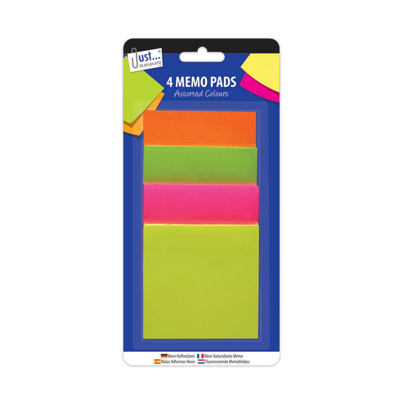 4 Memo Pads