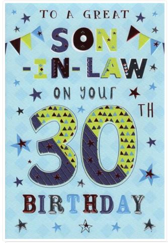 Son in Law Age 30
