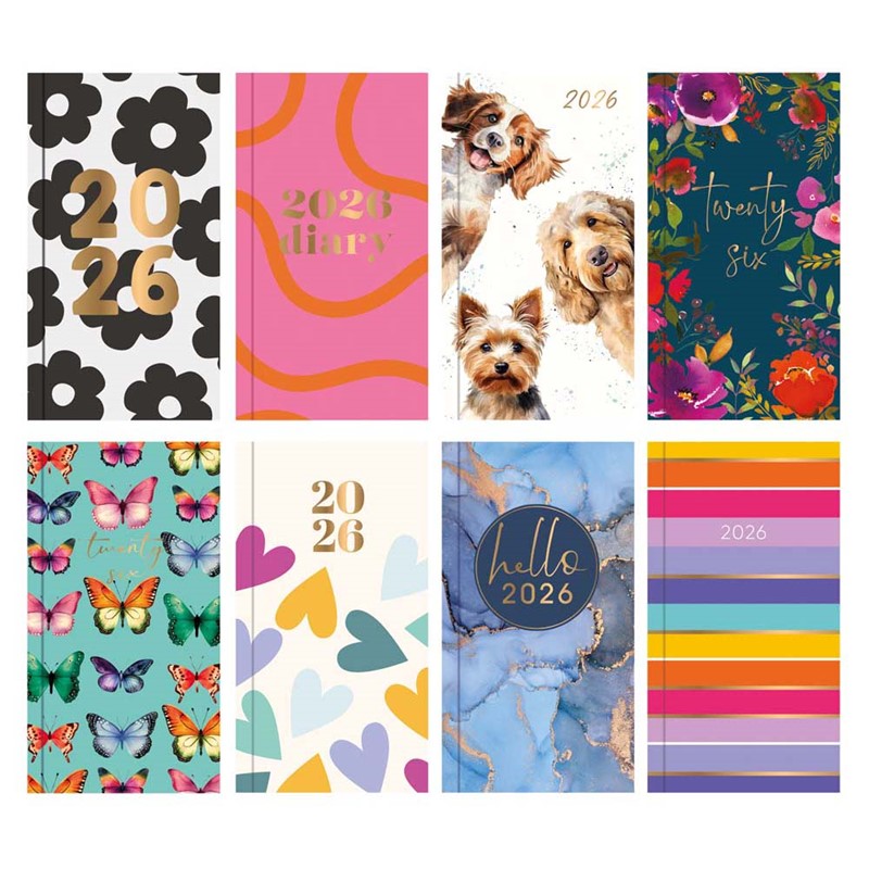 WTV Slim Diary Assorted