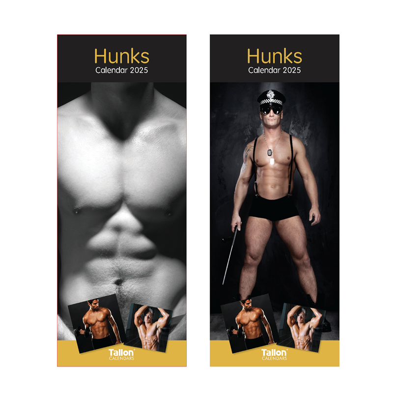 Super Slim Hunks Calendar