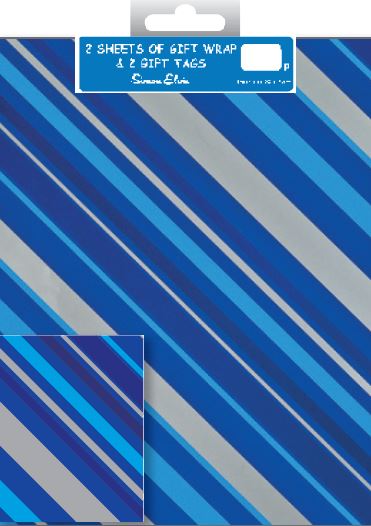 Pack Wrap: 2 Sheets and 2 Tags