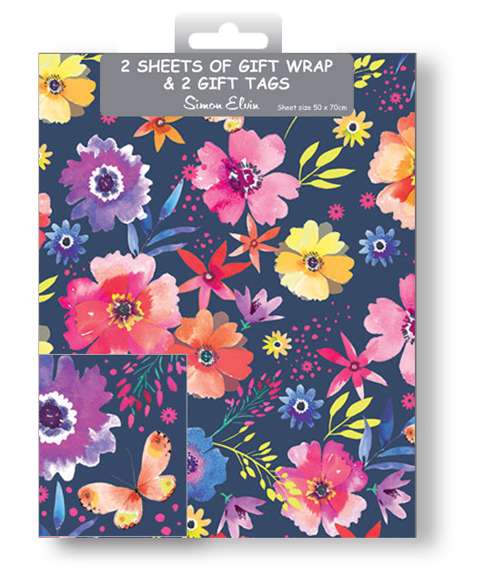 Pack Wrap: 2 Sheets and 2 Tags