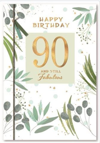 90 años