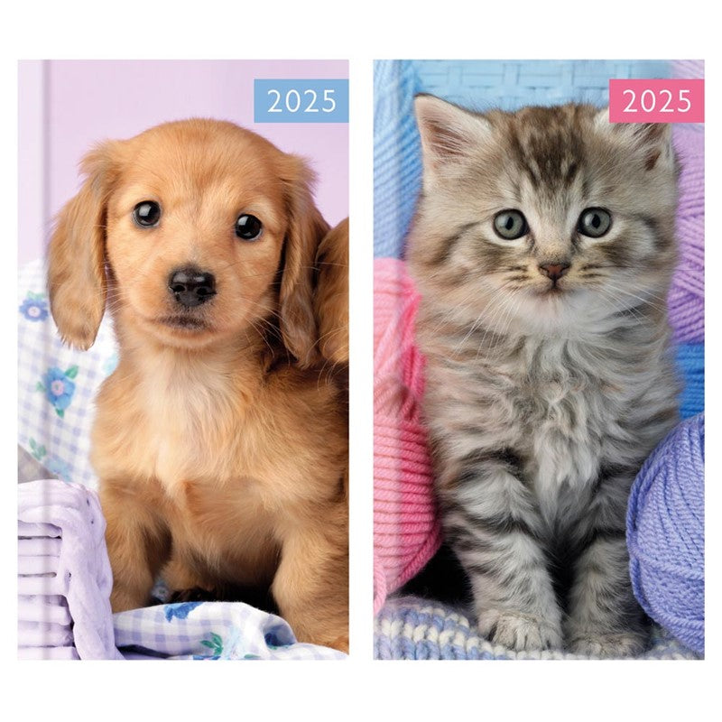 WTV Photo Kitten & Puppy Slim Diary