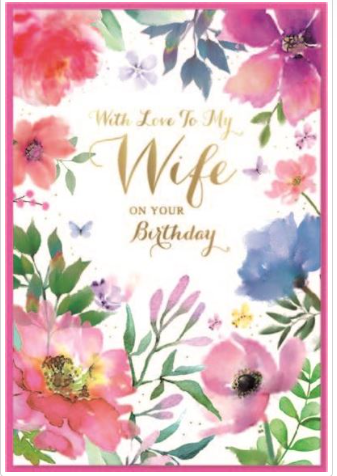 Wife Birthday