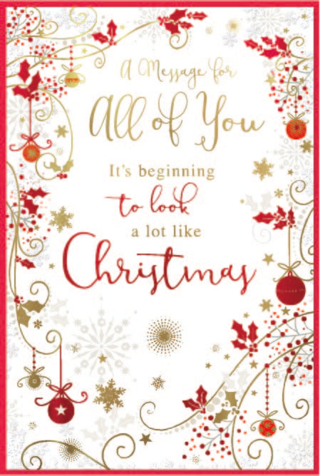 To All of You