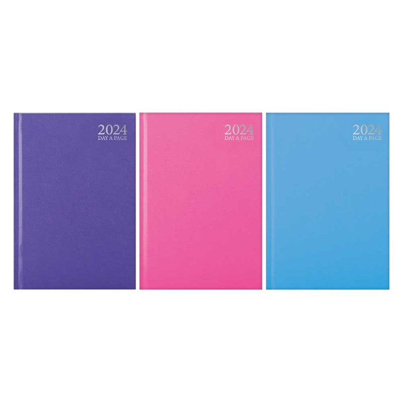 2024 A5 DAP Pastel Desk Diary