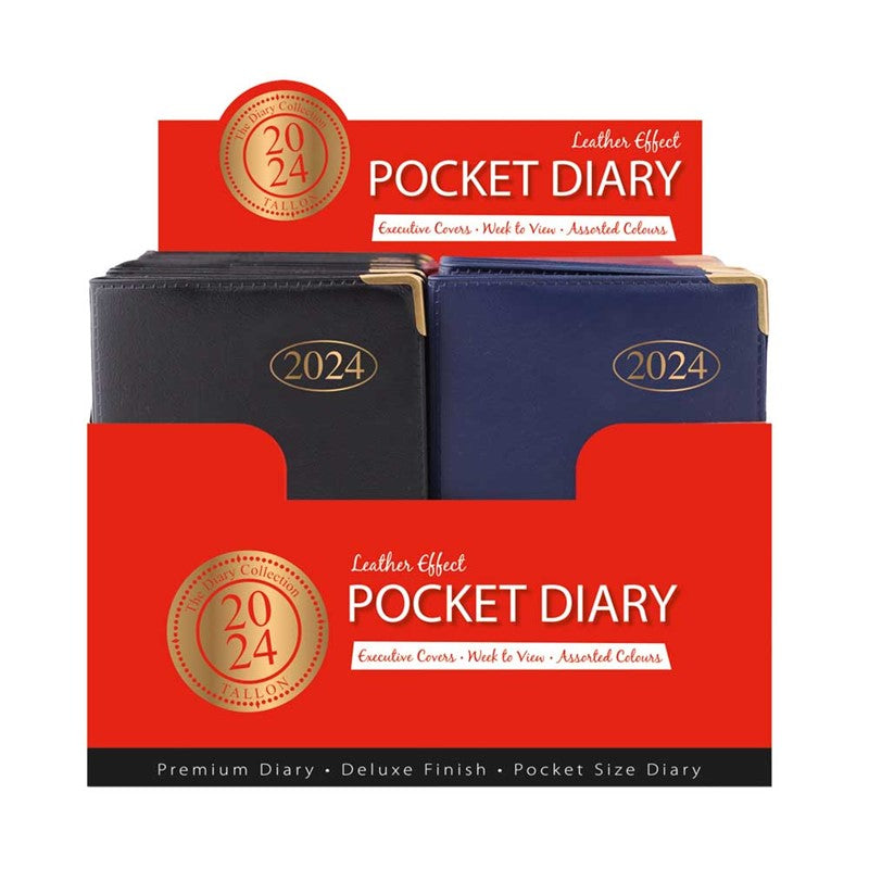 2024 Premium PVC Pocket Diary