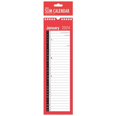 2024 Slim Commercial Calendar
