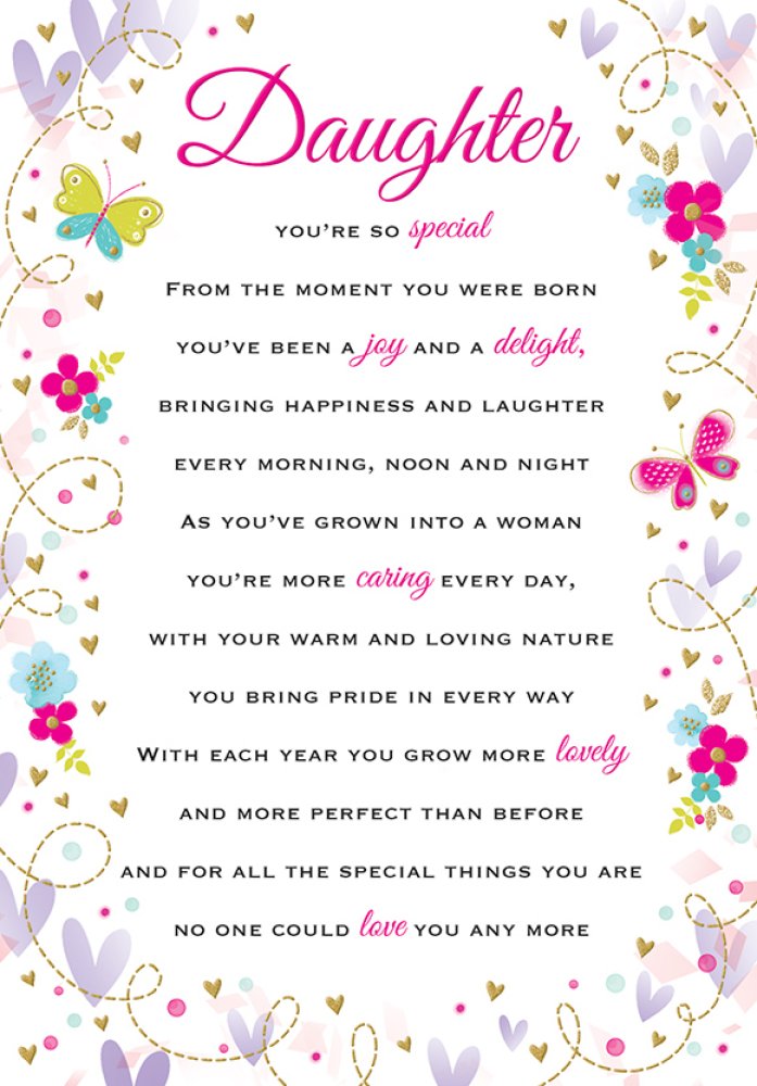 Daughter Birthday