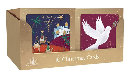 10 Square Cards - Religious